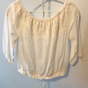 Off the shoulder top